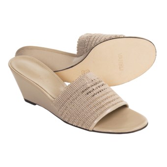 Vaneli Quark Terra Accordion Sandals - Wedge Heel (For Women)