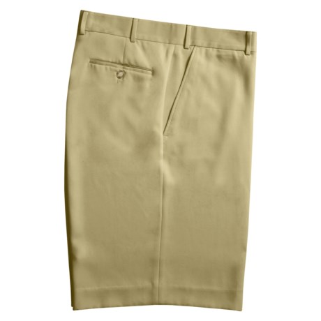 Rendezvous by Ballin Microfiber Shorts - Flat Front (For Men)