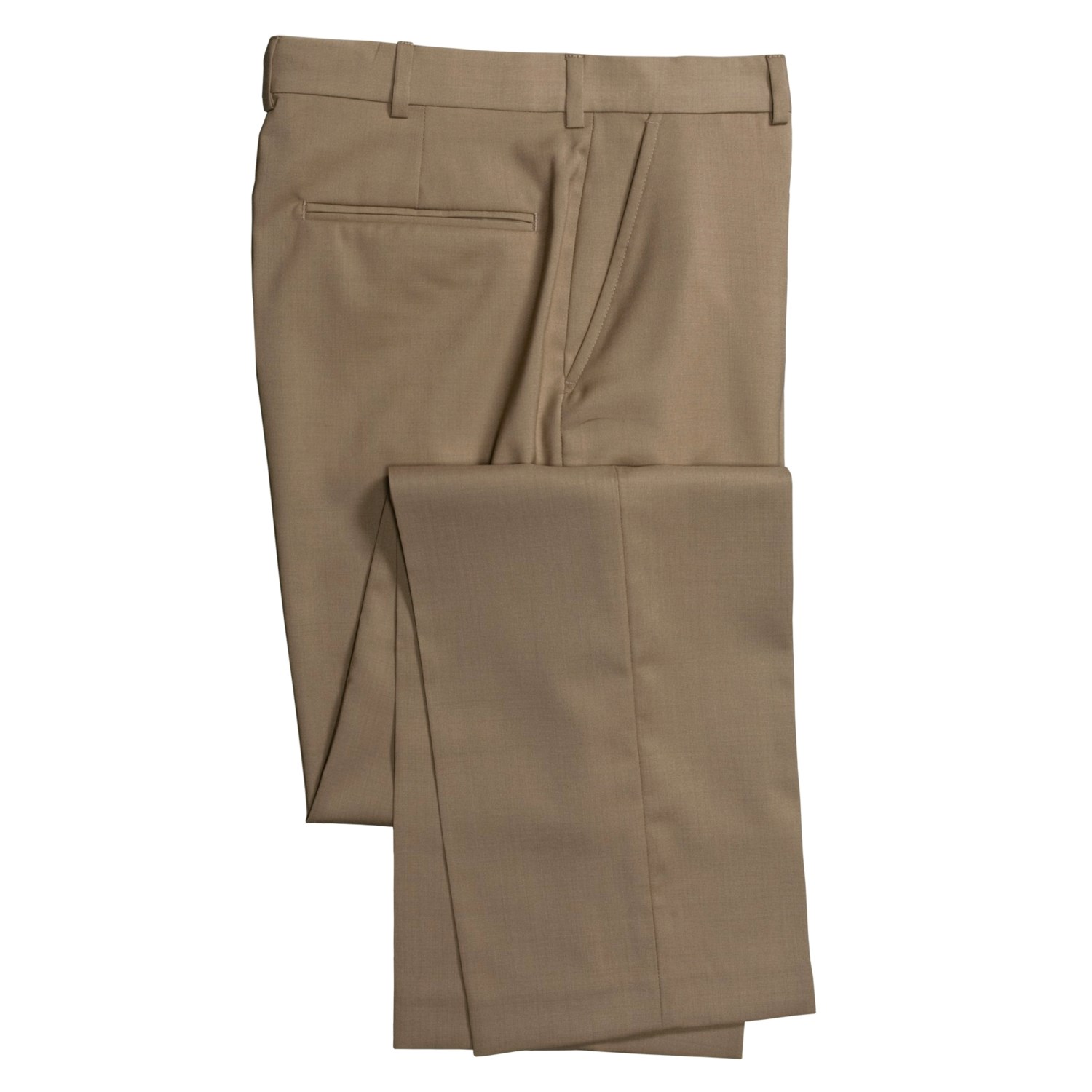 Washable Flat-Front Dress Pants (For Men) 2367J - Save 62%