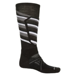 SmartWool PhD Ski Midweight Pattern Socks - Merino Wool, Over The Calf (For Men and Women)