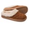 Clarks Quilted Clog Slippers - Suede (For Women)