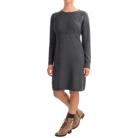 Ibex Arranmore Sweater Dress - Merino Wool, Long Sleeve (For Women)