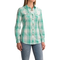 Ariat Maddy Plaid Shirt - Snap Front, Long Sleeve (For Women)