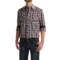Rock & Roll Cowboy Satin Plaid Western Shirt - Snap Front, Long Sleeve (For Men)