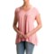 Lilla P Soft-Draped Swing Shirt - Short Sleeve (For Women)