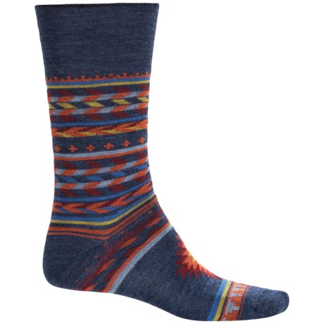 Cabot & Sons Inca Stripes Socks - Merino Wool, Crew (For Women)
