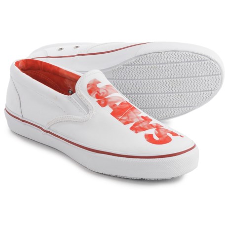 Sperry Striper Logo Shoes- Slip-Ons (For Men)