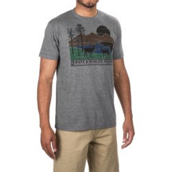 HippyTree Stag T-Shirt - Cotton Blend, Short Sleeve (For Men)