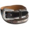 Nocona Southwest Ribbon Belt - Leather (For Men)