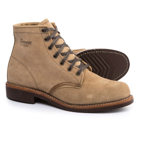 Chippewa 6” Service Boots - Suede, Factory 2nds (For Men)