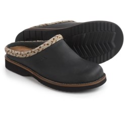 Simple Hallie Clogs - Leather, Open Back (For Women)