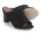 Firenze - Made in Italy Teri Mule Shoes - Leather, Open Toe (For Women)