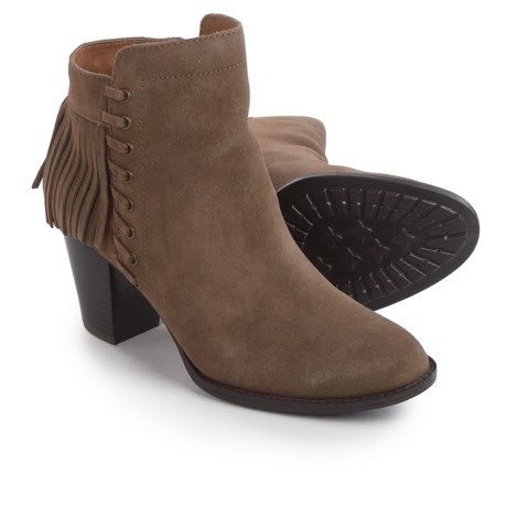 Sofft Winters Fringed Ankle Boots - Suede (For Women)