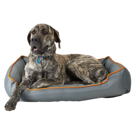 Arlee Jerone Rectangle Lounger Dog Bed - 30x39”