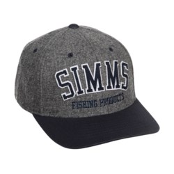 Simms Wool Varsity Baseball Cap (For Men and Women)