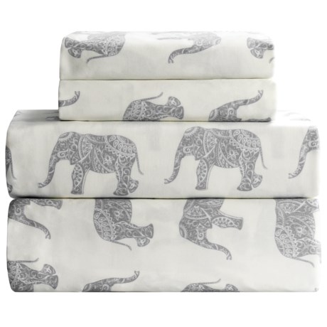 cute sheet set review of melange home elephant print sheet set melange home sheets