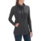 Lilla P Waffled Cowl Neck Tunic Sweater (For Women)