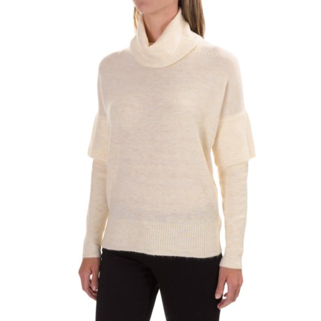 Lilla P Soft and Cozy Turtleneck Sweater (For Women)
