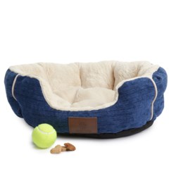 AKC Clam Cuddler Dog Bed - 22x18”