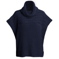 Katherine Barclay Touch of Alpaca Sweater - Cowl Neck, Short Sleeve (For Women)