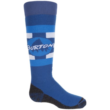 Burton Emblem Ski Socks - Over the Calf (For Boys)