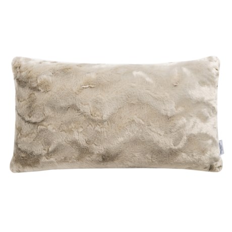 Well Dressed Home Bearpaw Faux-Fur Throw Pillow - 14x27”