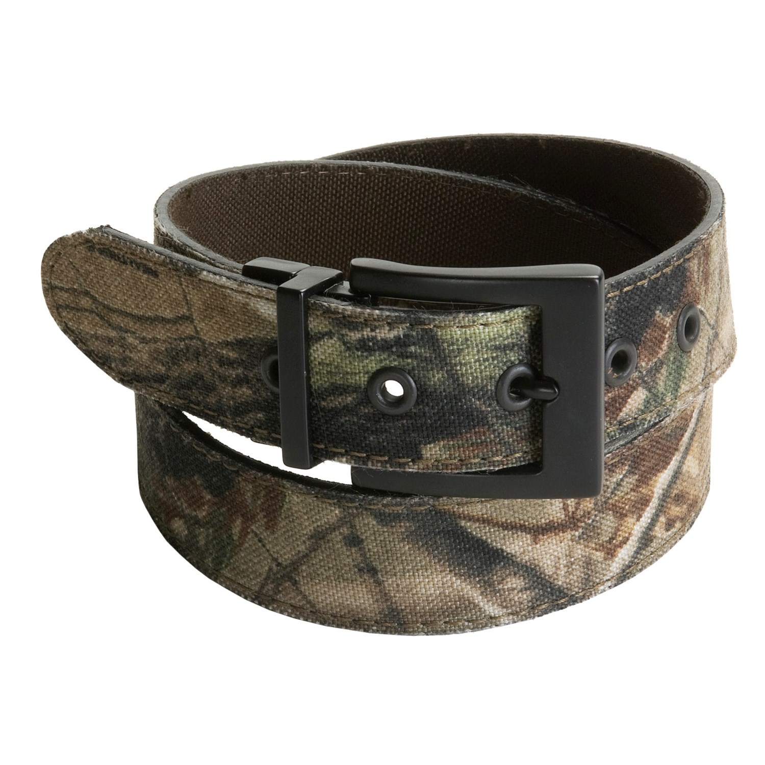 AA&E Leathercraft Camo Belt with Reversible Twist Buckle (For Men ...