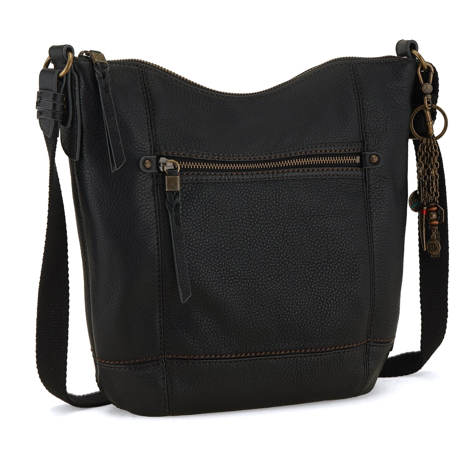 the sak sequoia small leather crossbody