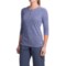 White Sierra Bug-Free Insect Shield® Trail Henley Shirt - 3/4 Sleeve (For Women)