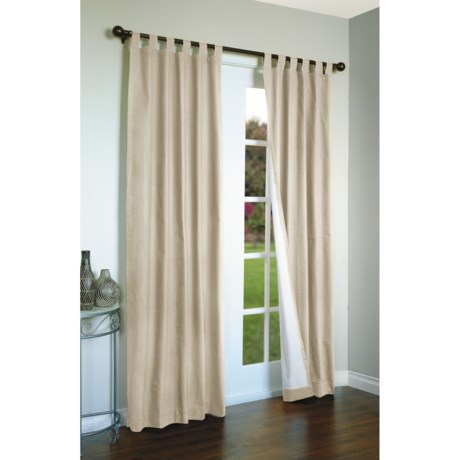 Thermalogic Weathermate Curtains - 80x63", Tab-Top, Insulated