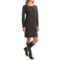 Specially made Heathered Cotton Dress - Long Sleeve (For Women)