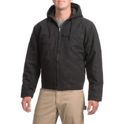 Work Horse Washed Hooded Jacket - Insulated (For Men)