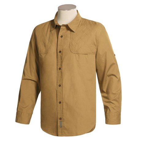 Small, sleeves short, tail short - Woolrich Braddock Shooter Shirt ...