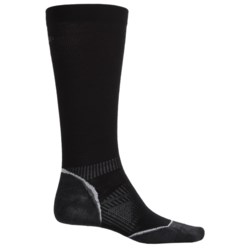 SmartWool PhD V2 Run Graduated Compression Ultralight Socks - Merino Wool, Over the Calf (For Men and Women)