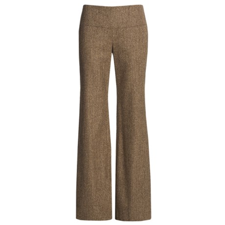 Audrey Talbott Stretch Tweed Pants - Wool Blend (For Women)