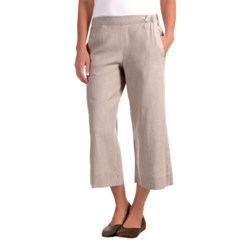 Nomadic Traders Apropos Linen Culotte Pants (For Women)