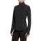 Eddie Bauer Crossover Fleece Shirt - Zip Neck, Long Sleeve (For Women)