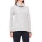 CG Cable & Gauge Raglan Turtleneck Sweater (For Women)