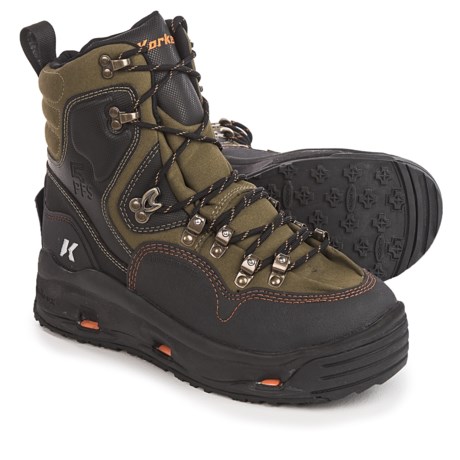 Korkers K-5 Bomber Wading Boots - Interchangeable Outsoles (For Men)