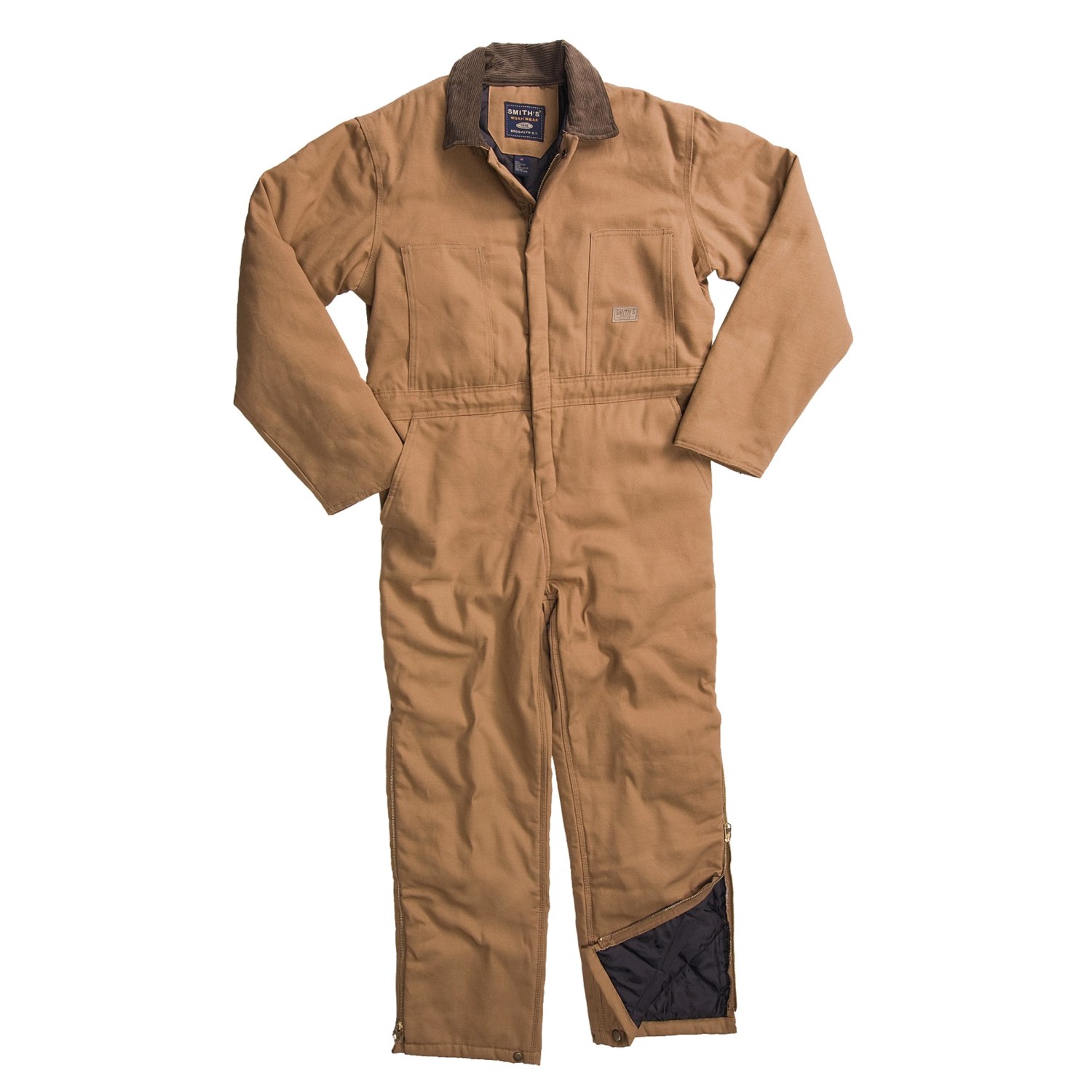 Smith's American Quilt-Lined Canvas Coveralls (For Men) 2913K - Save 60%