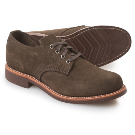Chippewa General Utility Service Oxford Shoes - Suede (For Men)