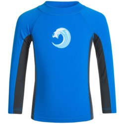 Sunday Afternoons Wave Rider Swim Shirt - UPF 50+, Long Sleeve (For Little and Big Boys)