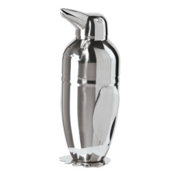 Oggi OGGI Penguin Stainless Steel Cocktail Shaker - 16 fl.oz.
