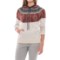 Mavi Jeans Tribal Print Hoodie Sweater (For Women)