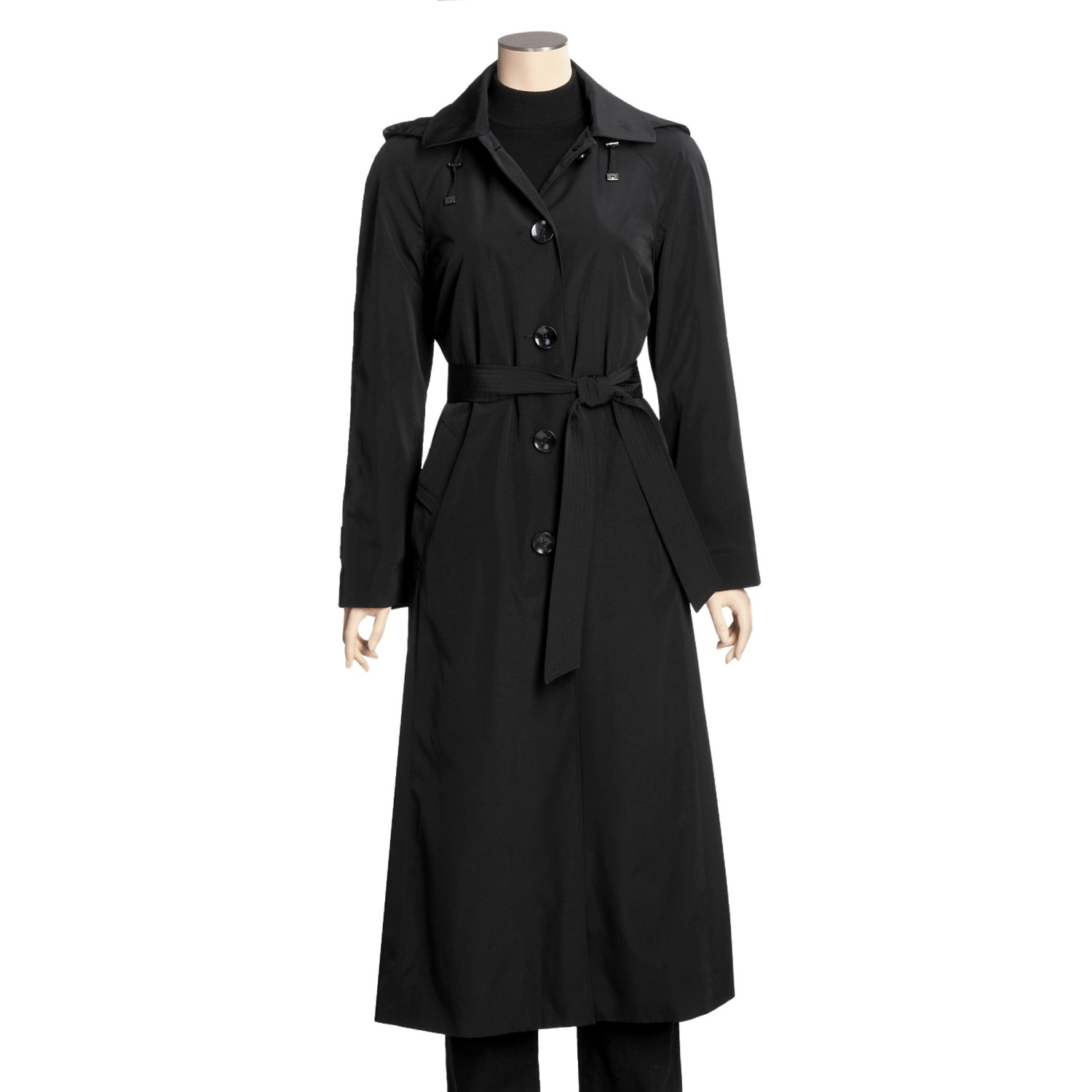 London Fog Hooded Trench Coat (For Women) 2964D - Save 36%
