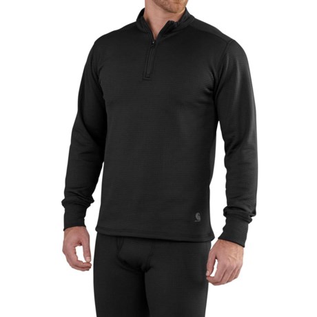 Carhartt Base Force Extremes® Super-Cold-Weather Shirt - Zip Neck, Long Sleeve (For Men)