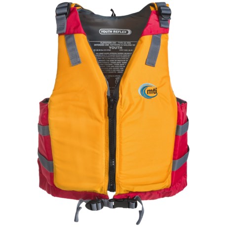 MTI Adventurewear Youth Reflex Type III PFD Life Jacket (For Youth and Kids)