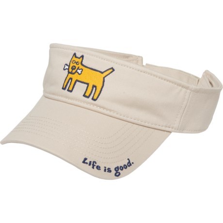 Life is Good® Classic Rocket Visor (For Women)