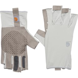 Carhartt A745 Solarguide Fingerless Gloves - UPF 50 (For Men)