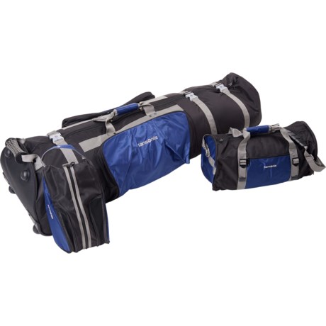 Samsonite 3-Piece Golf Bag Set - Wheeling Golf Bag, Shoe Bag and Duffel Bag